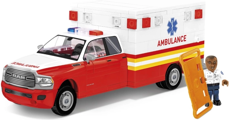 Realista RAM 3500 mentőautó 1:35 méretarányban