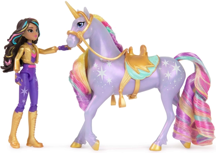 Varázslatos Wildstar egyszarvú szivárványsörénnyel