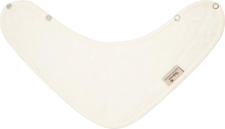 Timboo bandana nyálkendő Daisy White 36 × 22 cm