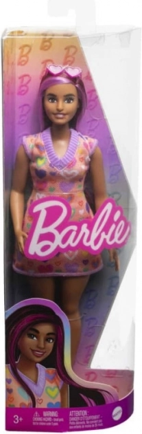 Barbie Fashionistas baba szívecskés ruhában