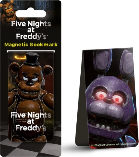 Five Nights at Freddy’s mágneses könyvjelző Freddy Fazbear