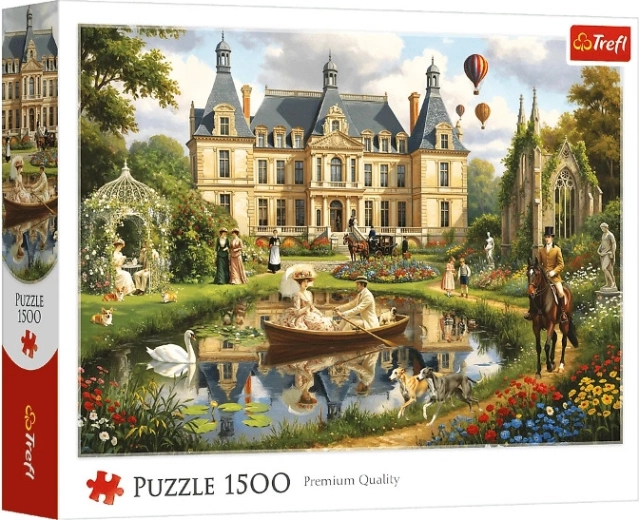 Puzzle – Palota a vízparton, 1500 darab