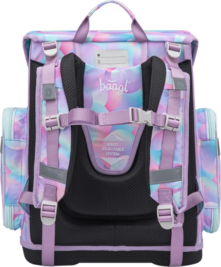 Ergonomikus viselés állítható hátpanel rendszerrel