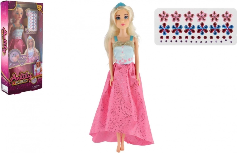 Anlily baba csillogó „gyémántokkal” 30 cm