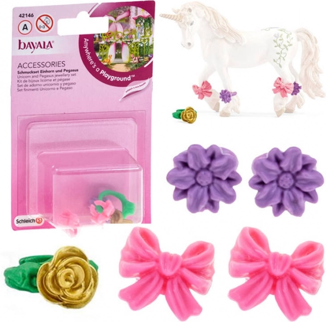 Schleich ékszerek egyszarvú és pegazus számára