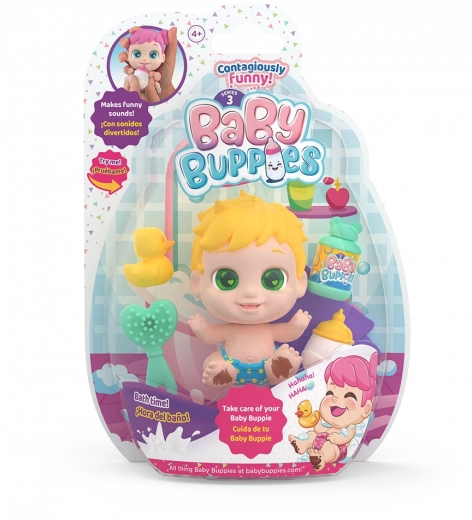 Interaktív Baba Buppies Baba