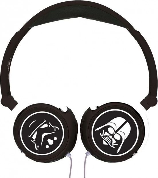 Lexibook összecsukható vezetékes gyerek fejhallgató Star Wars mintával, hangerőkorlátozással