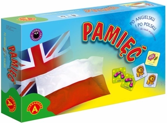 Oktatójáték Memória Angol