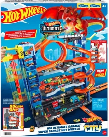 Mega Garázs Drakos Támadás Hot Wheels City