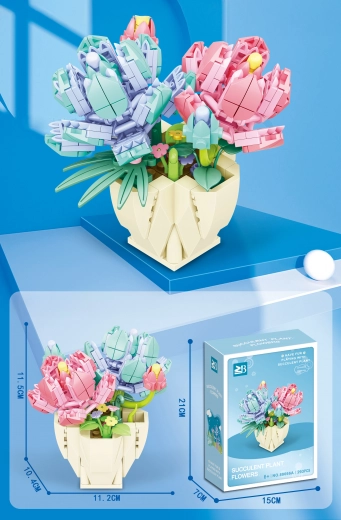 Virágépítő készlet 293 darab