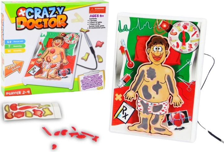Őrült sebész arcade játék