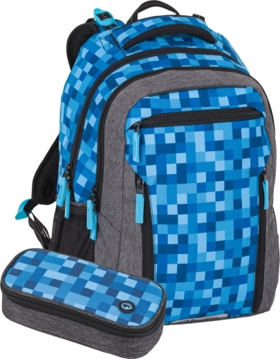 Bagmaster iskolai szett Porto 26 kockás
