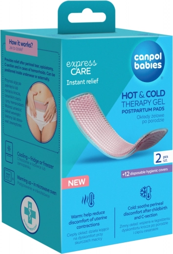 Canpol babies HOT & COLD szülés utáni gélbetétek, 2 db