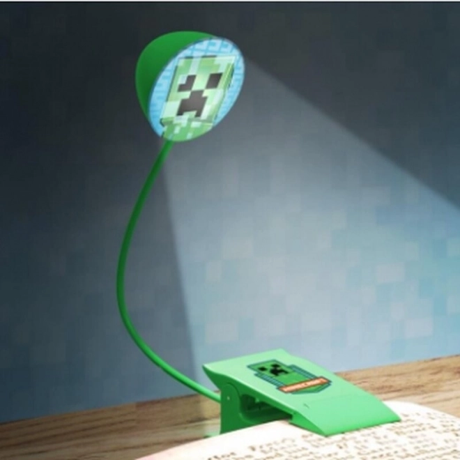 MINECRAFT LED lámpa elemmel