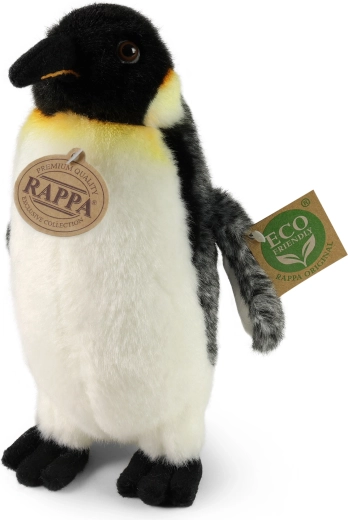 Rappa álló, környezetbarát plüsspingvin, 20 cm