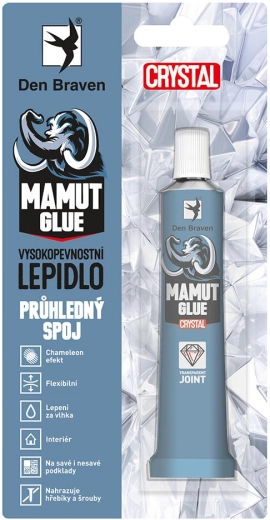 Átlátszó ragasztó Mamut Glue Crystal 25 ml