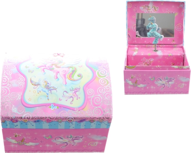 Forgó balerina és felhúzható dallam