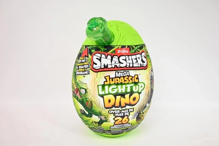 Zuru Smashers Jurassic világító dinoszaurusz óriás tojásban