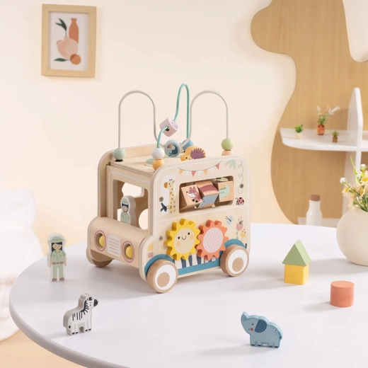 Motorikus huzalozott pálya és gyöngyök a finommotorikáért