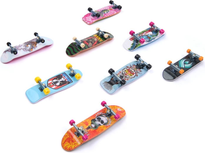 8 egyedi fingerboard kultikus grafikákkal