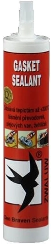 Szigetelő szilikon Gasket Sealant 280 ml, téglavörös