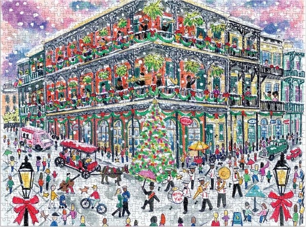 GALISON puzzle Karácsony New Orleansban 1000 darab