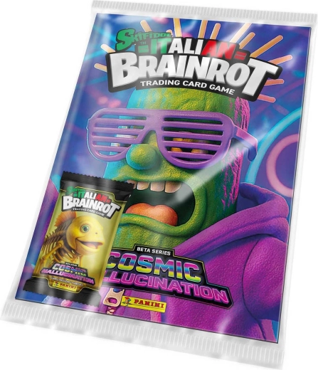Panini Skifidol Italian Brainrot TCG Cosmic Hallucination kezdőkészlet – album és booster