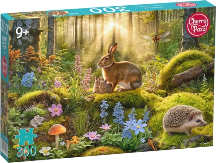 Cherry Pazzi Erdei nyuszik puzzle, 300 darabos