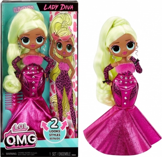 L.O.L. Surprise! O.M.G. Lady Diva baba – divatbaba kiegészítőkkel