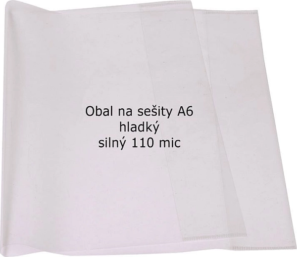A6 füzetborítók, 110 mikron, 10 db-os készlet
