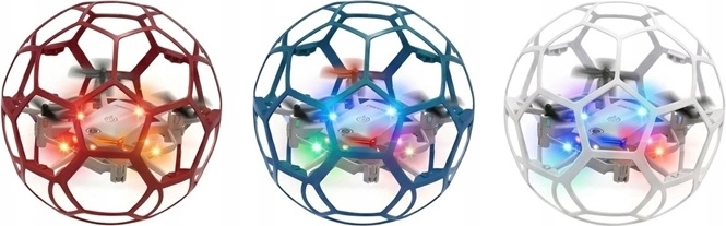 Mini RC repülő gömb drón LED-világítással