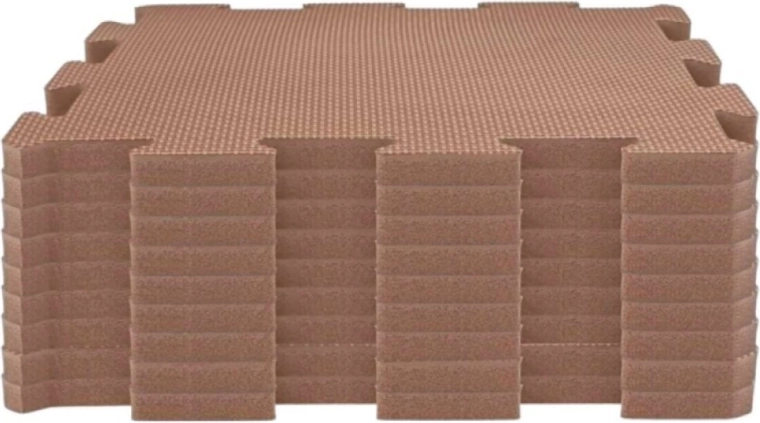 NIDO NIDO habszivacs játszószőnyeg puzzle caramel (9 darab)