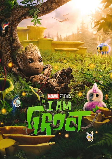 Puzzle Marvel: Én vagyok Groot 1000 darabos