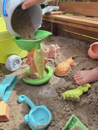 Szitás malom vízhez és homokhoz