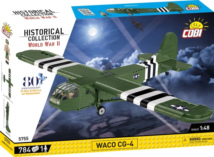 Cobi Waco CG-4 D-Day 1:48 vitorlázórepülő építőkészlet