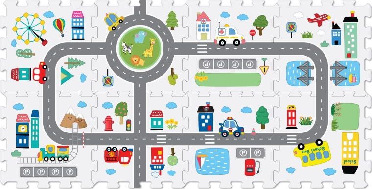 Hab puzzle útszakasz 8 db