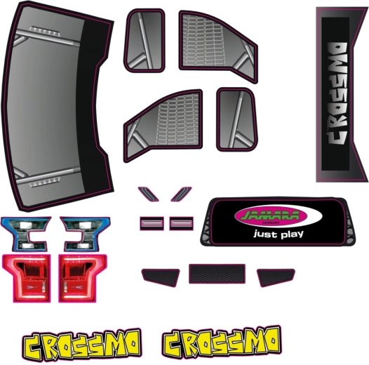 Matricaív Crossmo monster truckhoz, JAMARA