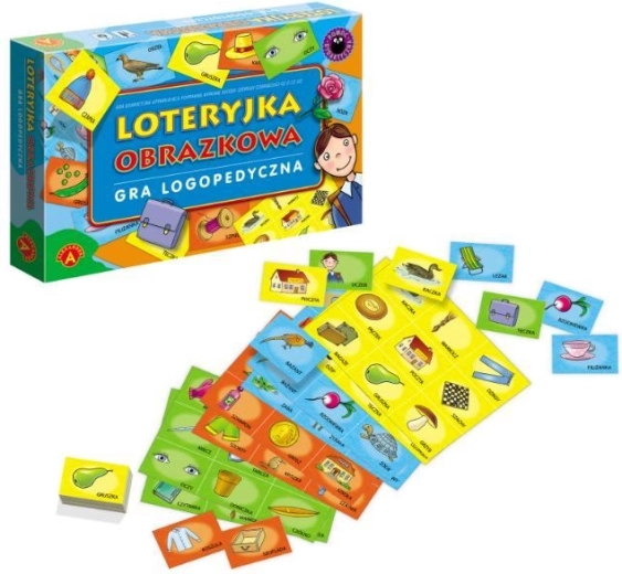 Képes lottó – logopédiai játék