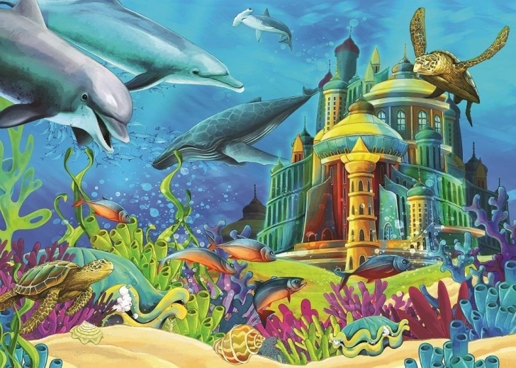 Puzzle Víz alatti kastély 150 darab ART PUZZLE