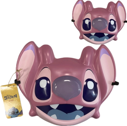 Disney Lilo & Stitch Angel rózsaszín maszk gumipánttal