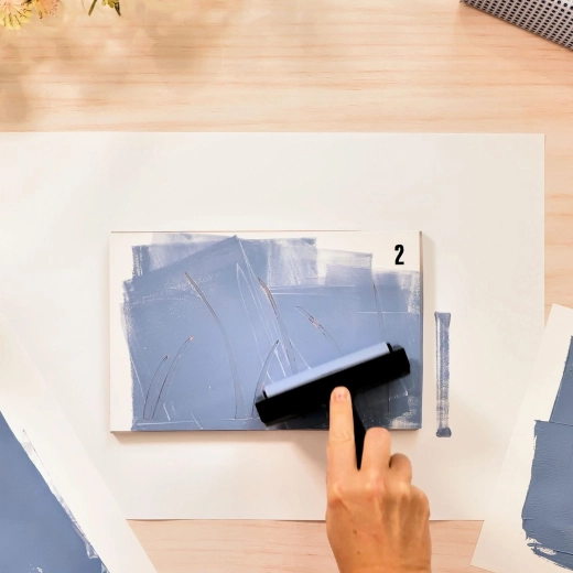 Egyenletes festékfelhordás