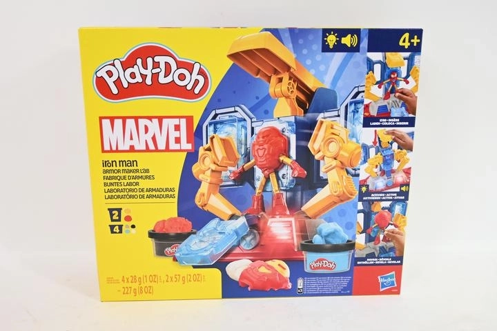 Play-Doh gyurmaszett Iron Man páncéllaborral (Marvel)