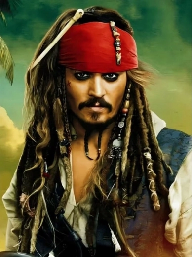 Norimpex gyémántfestés Kalózok – Jack Sparrow 30 × 40 cm