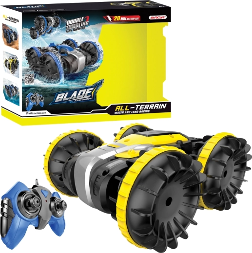 RC kétéltű autó 1:18 – sárga