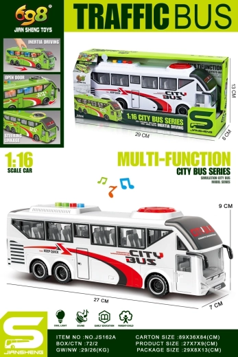Fehér busz 1:16