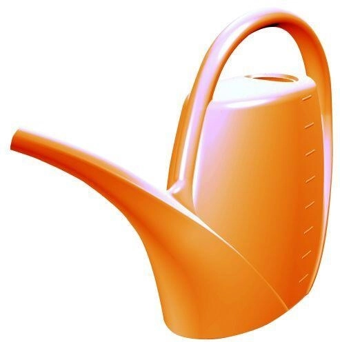 Műanyag locsolókanna 1,7 l narancssárga