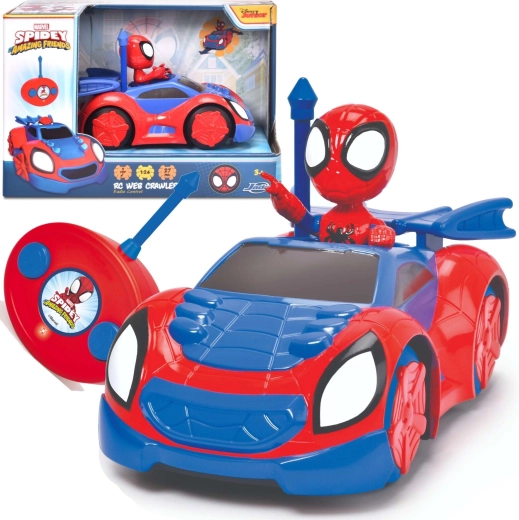Spidey távirányítós autó, 17 cm