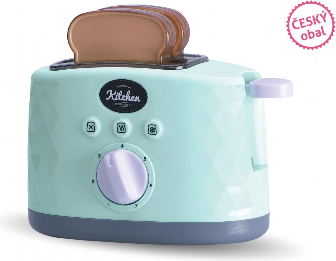 Gyerek kenyérpirító hanghatásokkal