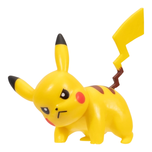 PIKACHU figura és 2 Pokélabda az azonnali játékhoz