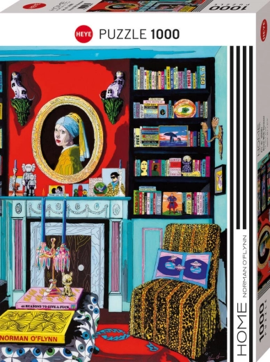 Heye puzzle Vermeer szobája, 1000 darabos